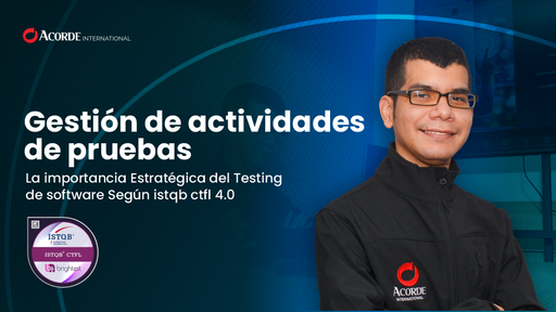 Ep7 | Gestión de actividades de prueba
